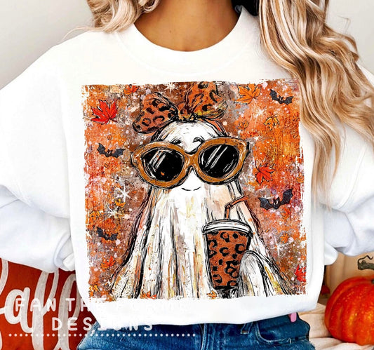 Ghost with Sunglasses Tee/Sweatshirt