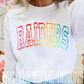 Colorful Varsity Mascot tee/sweatshirt