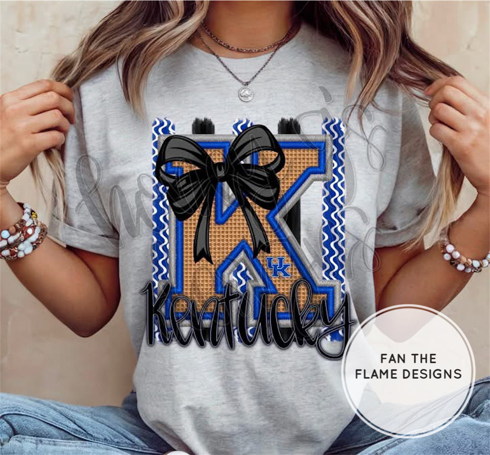 Burlap and Chevron Football Mascots with bows
