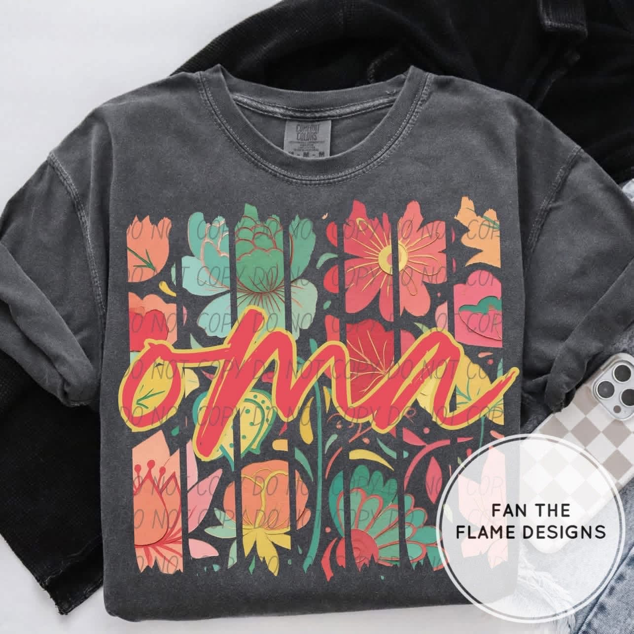 Floral Striped Names
