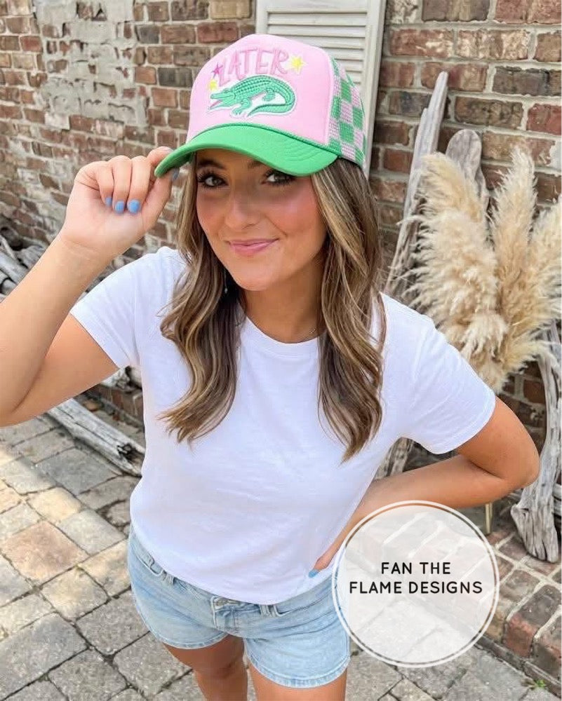 PREORDER Later Gater Checkered Hat