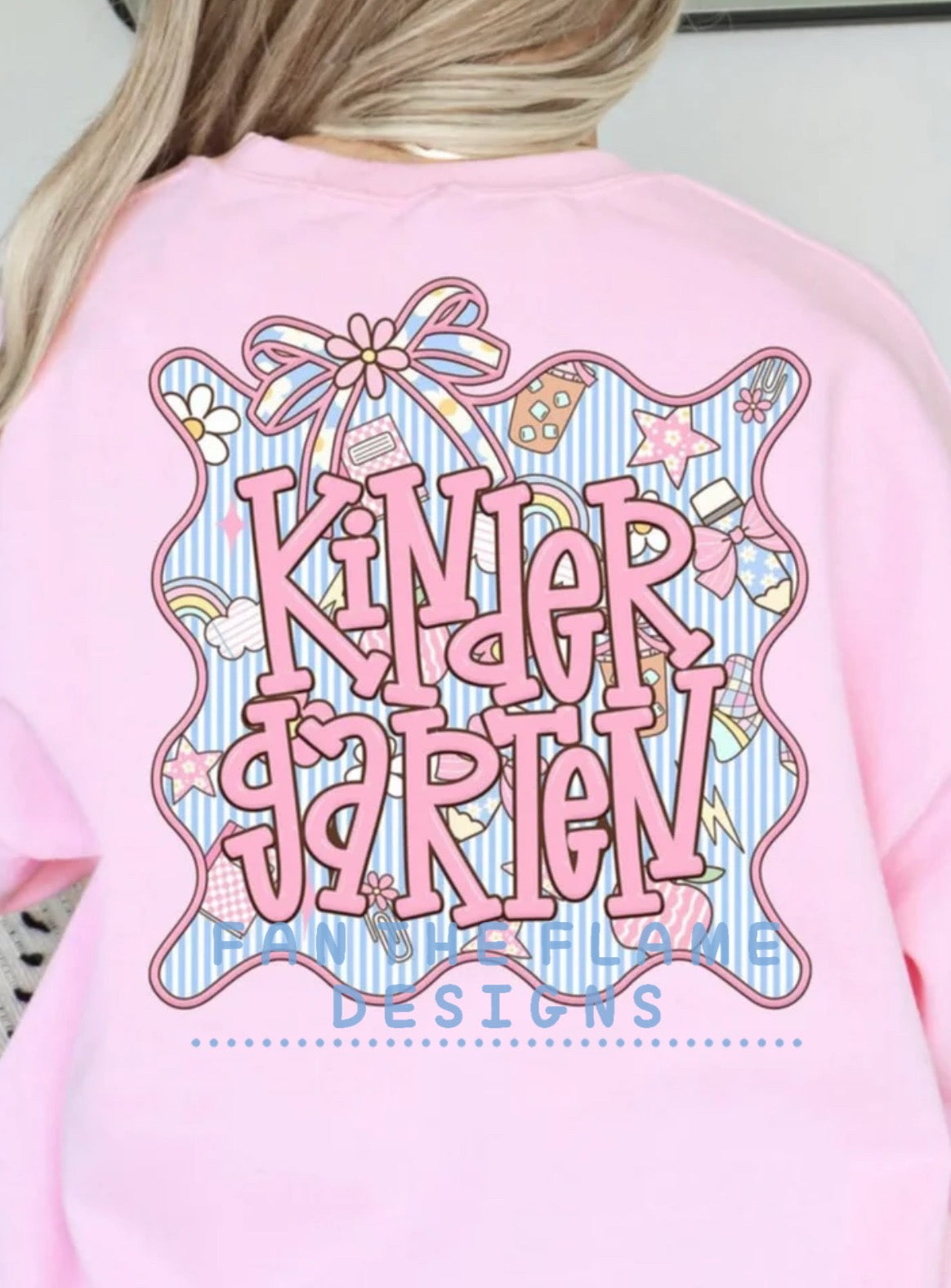 Seersucker frame Grade Levels tee/tank