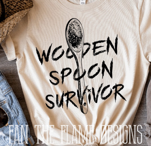 Wooden Spoon Survivor tee/sweatshirt