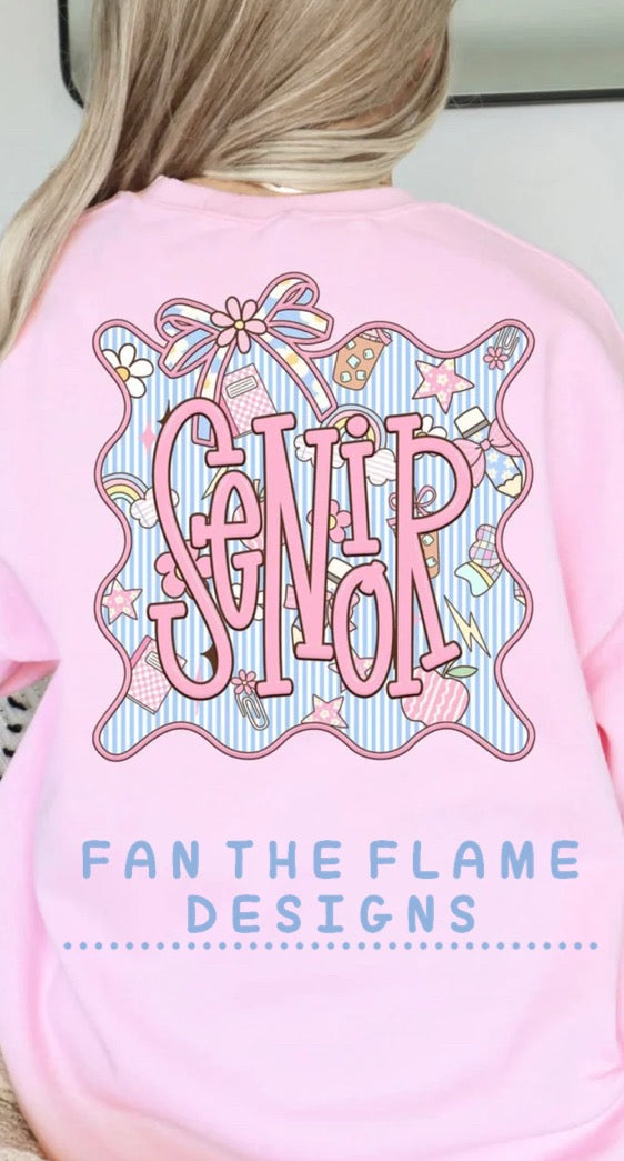 Seersucker frame Grade Levels tee/tank