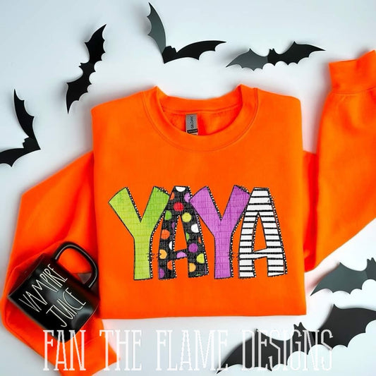 Halloween font tee/sweatshirt