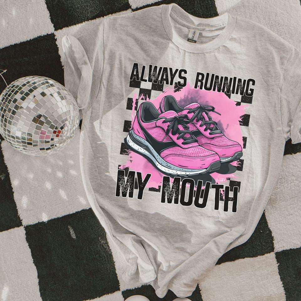 Always Running tee/sweatshirt