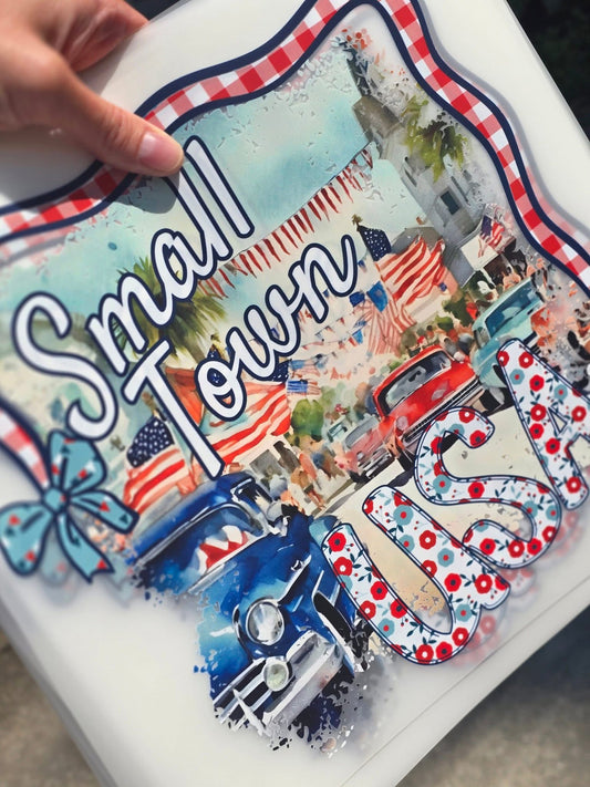 Small Town USA tee/tank