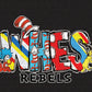 West Haralson Suess Rebels tee/sweatshirt