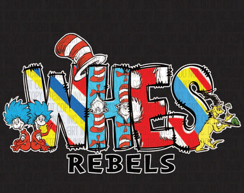 West Haralson Suess Rebels tee/sweatshirt