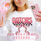 Team pink and gold with bow tee/sweatshirt