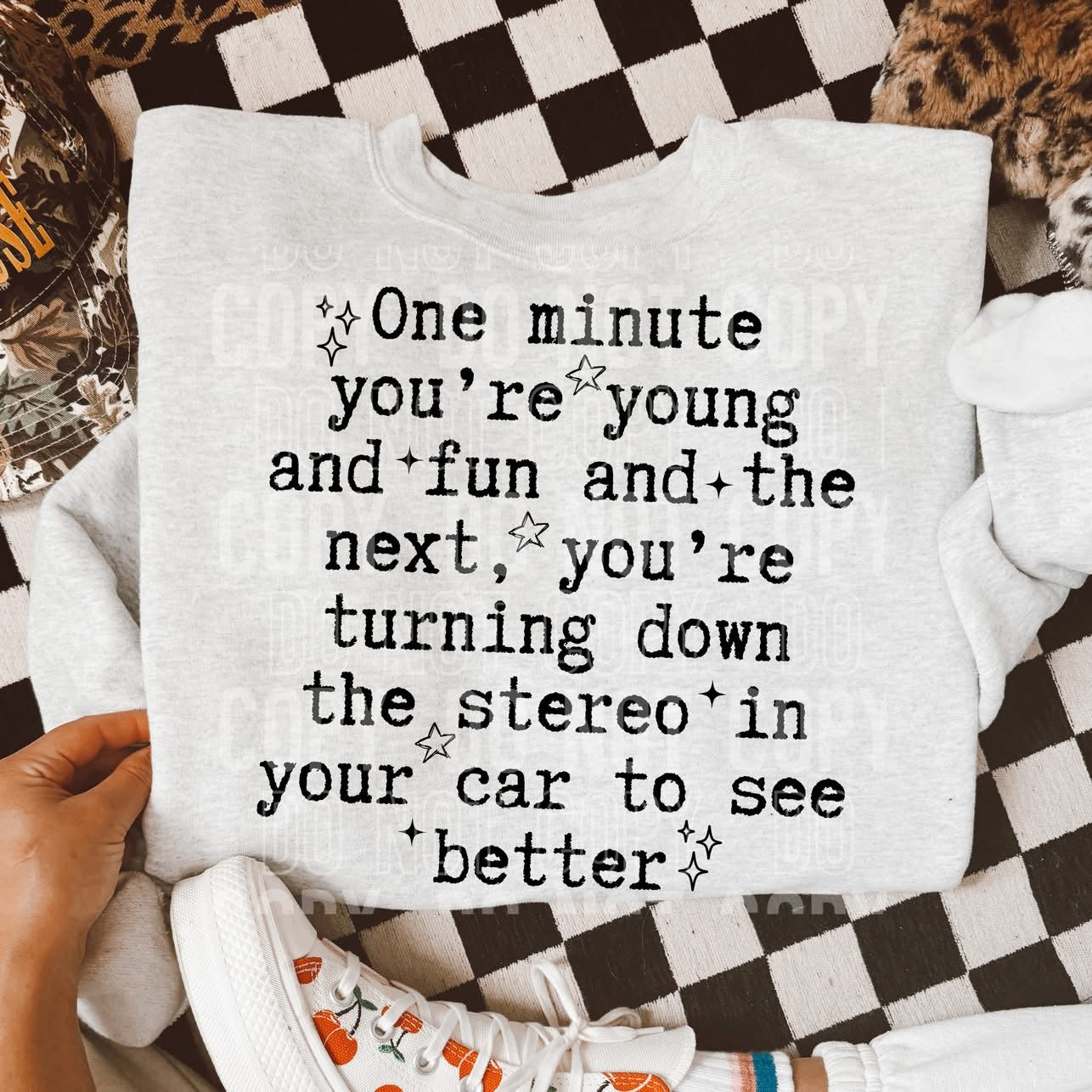 One minute Short/Long/Sweatshirt