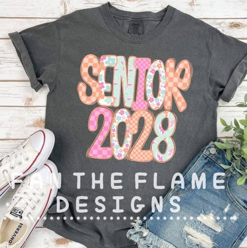 Senior pastel tee/sweatshirt