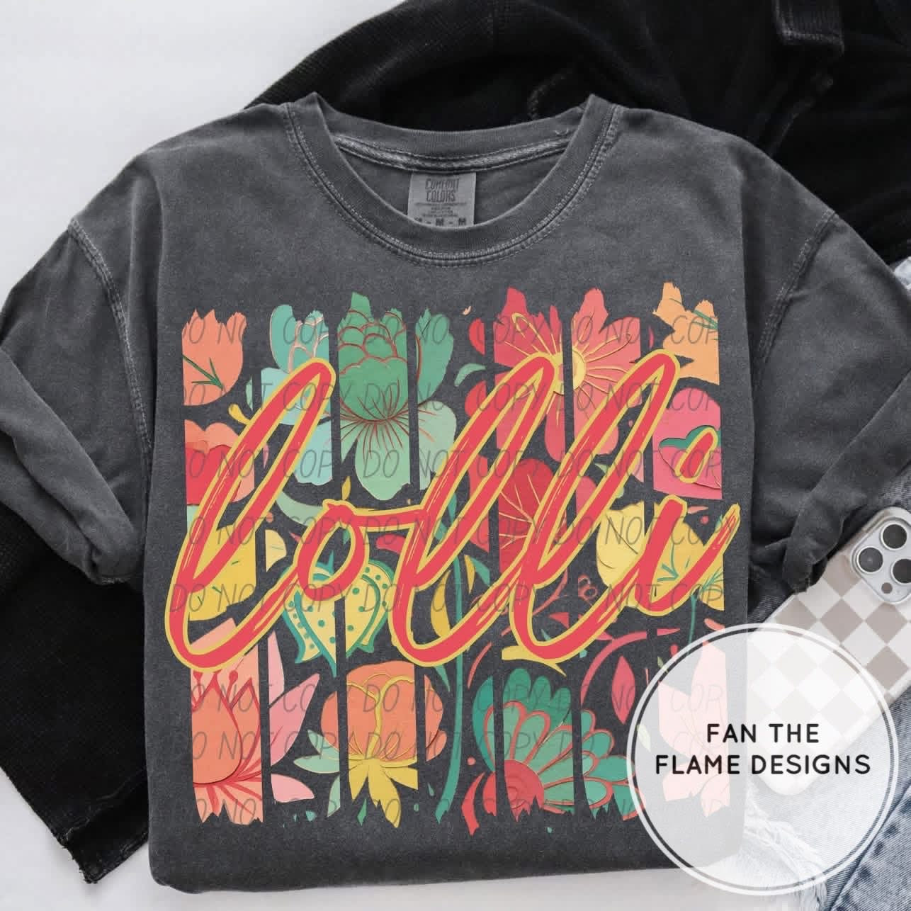 Floral Striped Names