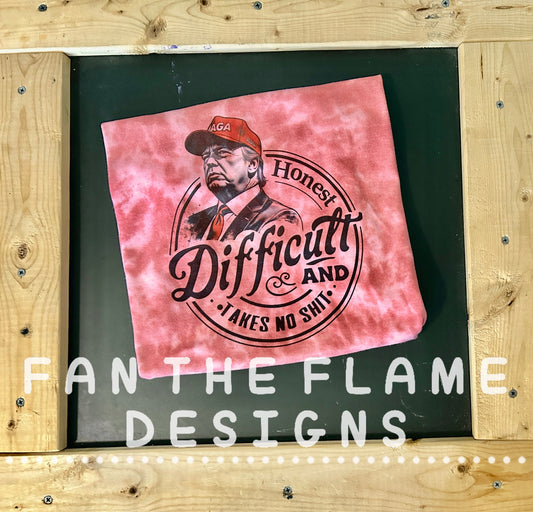 Honest, Difficult and takes no poop tee