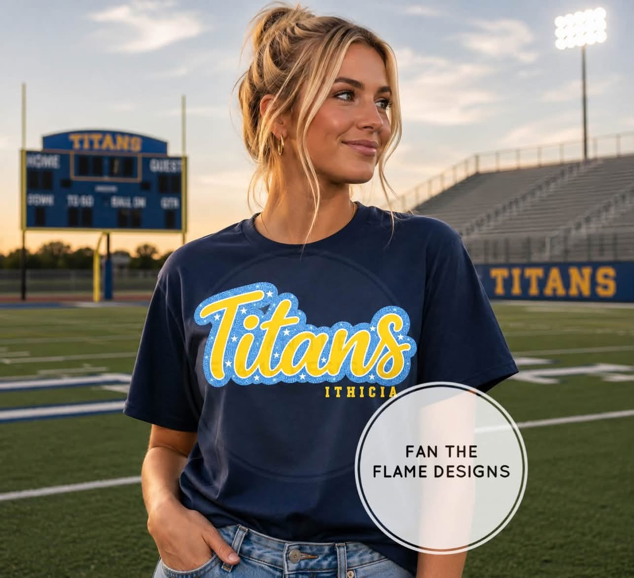 Titans Glitter & GridIron