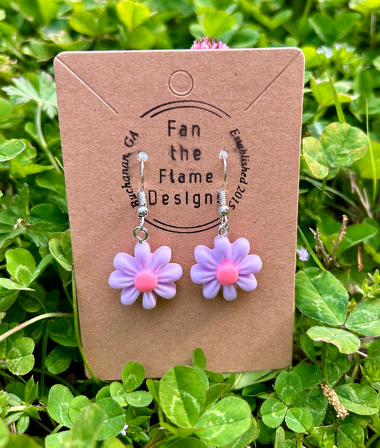 Flower Dangle Earrings