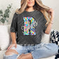 Colorful Leopard Letter Mascots tee/sweatshirt