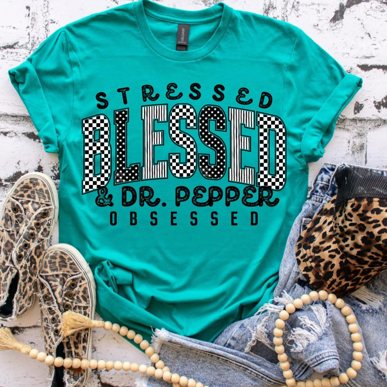 Stressed Blessed and Dr. Pepper Obsessed Tee/Sweatshirt