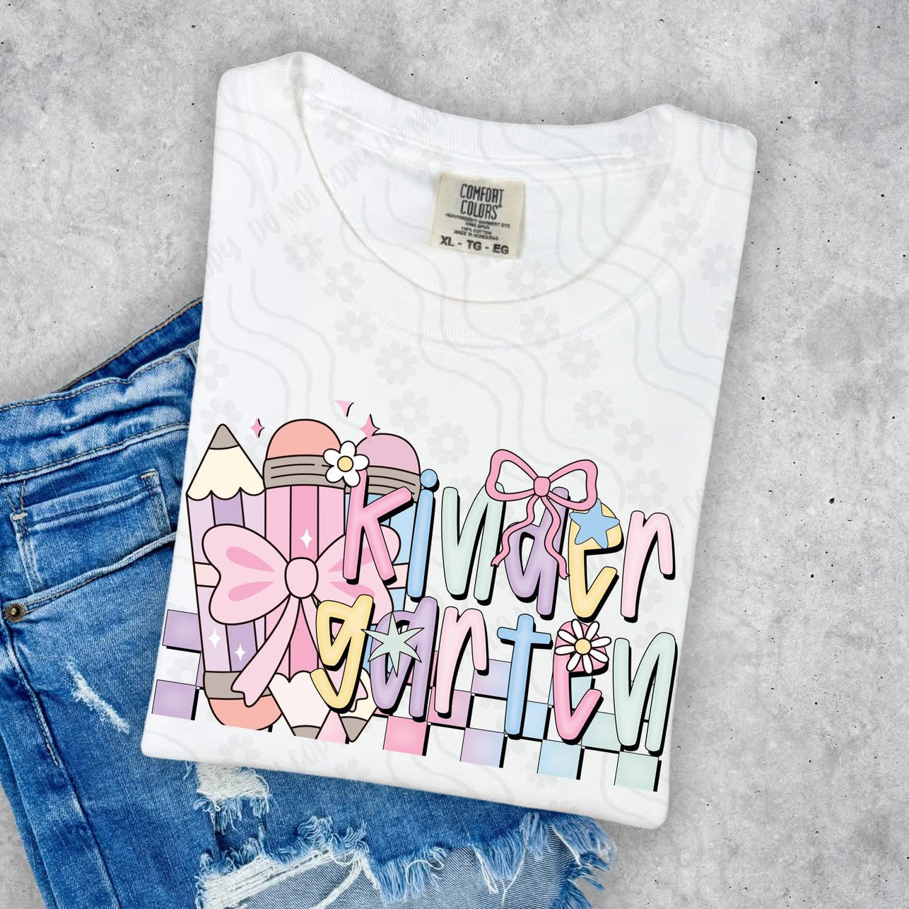 Grade Level preppy with pencils Tee/Sweatshirt