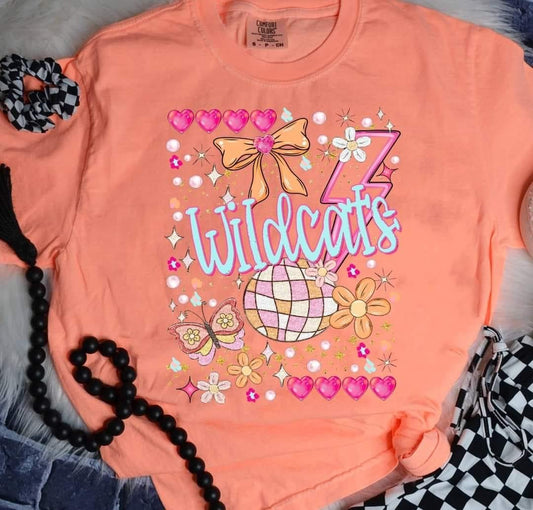 Preppy Wildcats tee/sweatshirt