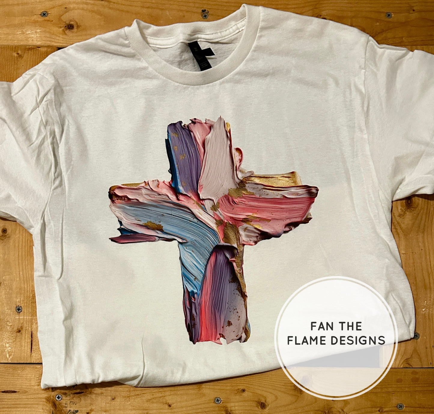 Pastel Painted Cross Short/Long/Sweatshirt