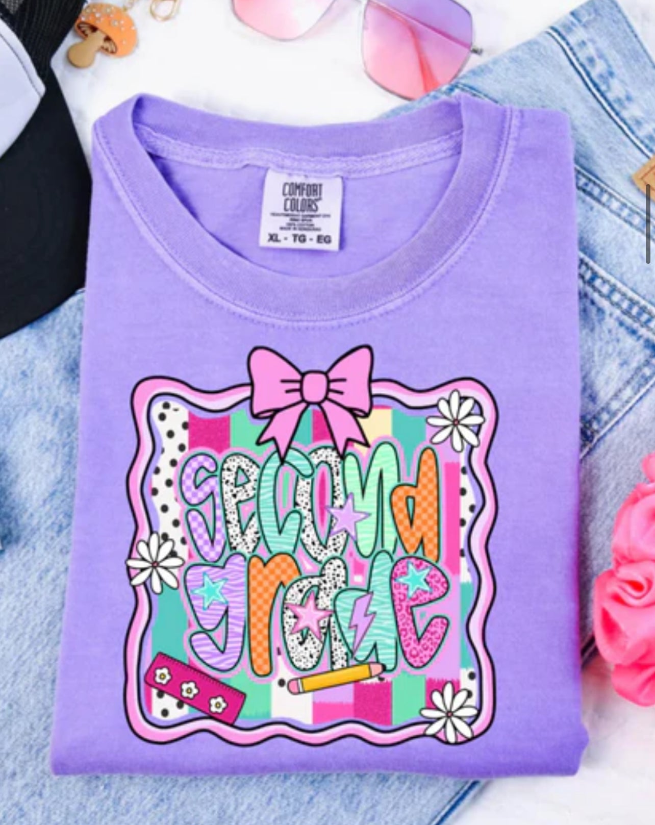 Preppy frame for grade levels Tee/Sweatshirt
