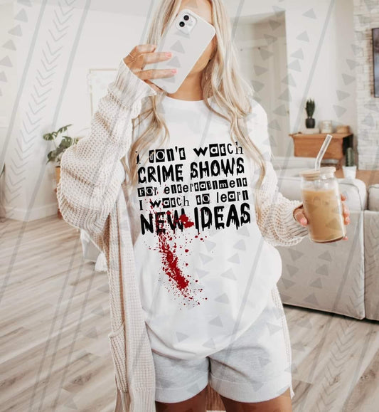 Learn new ideas tee/sweatshirt