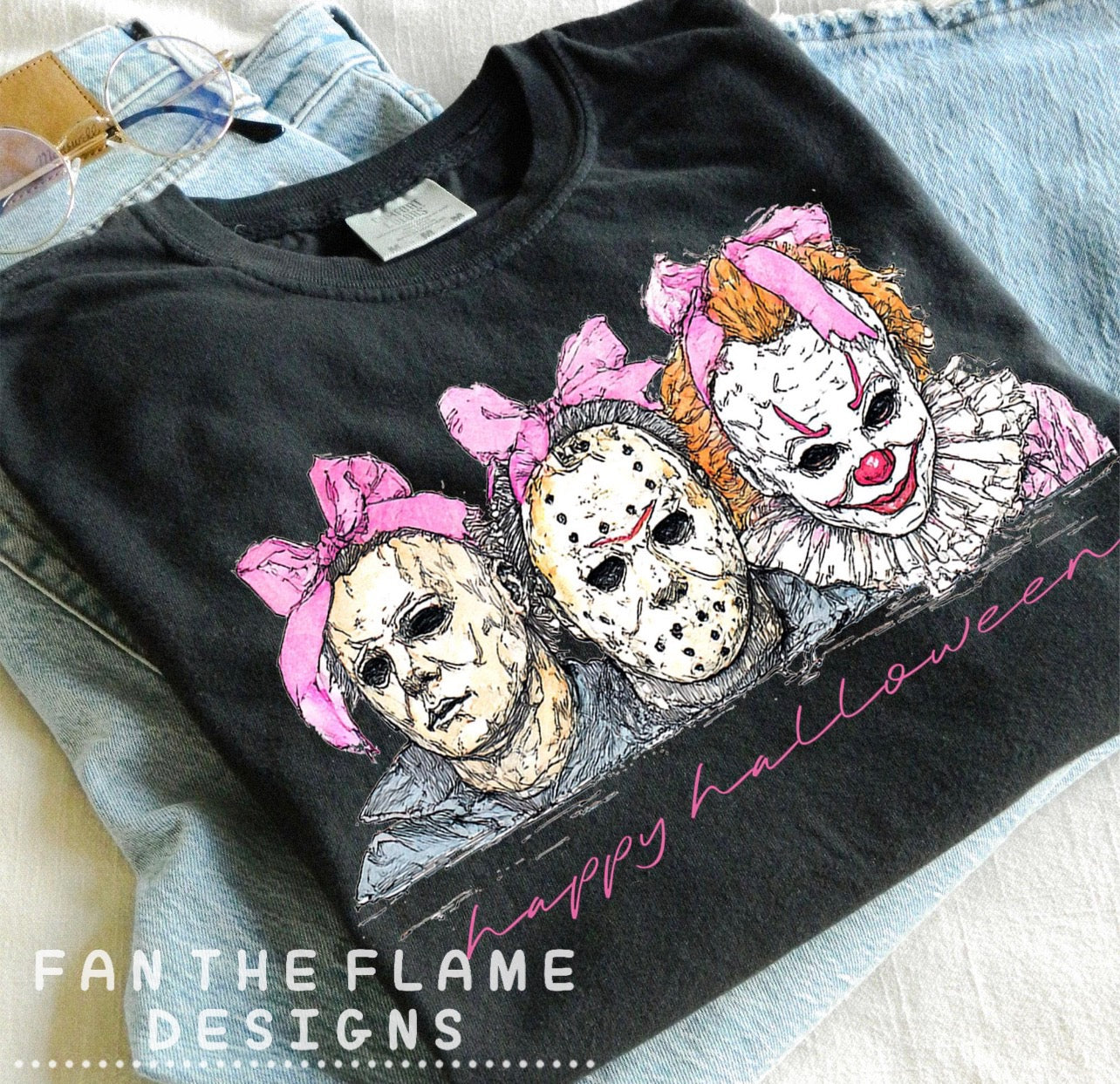 Horror Bows Tee/Sweatshirt