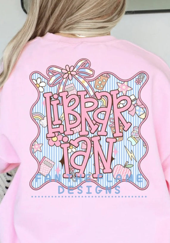 Seersucker frame Grade Levels tee/tank