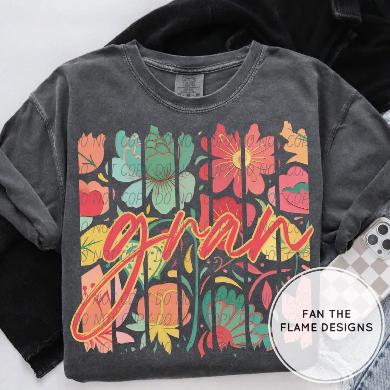 Floral Striped Names