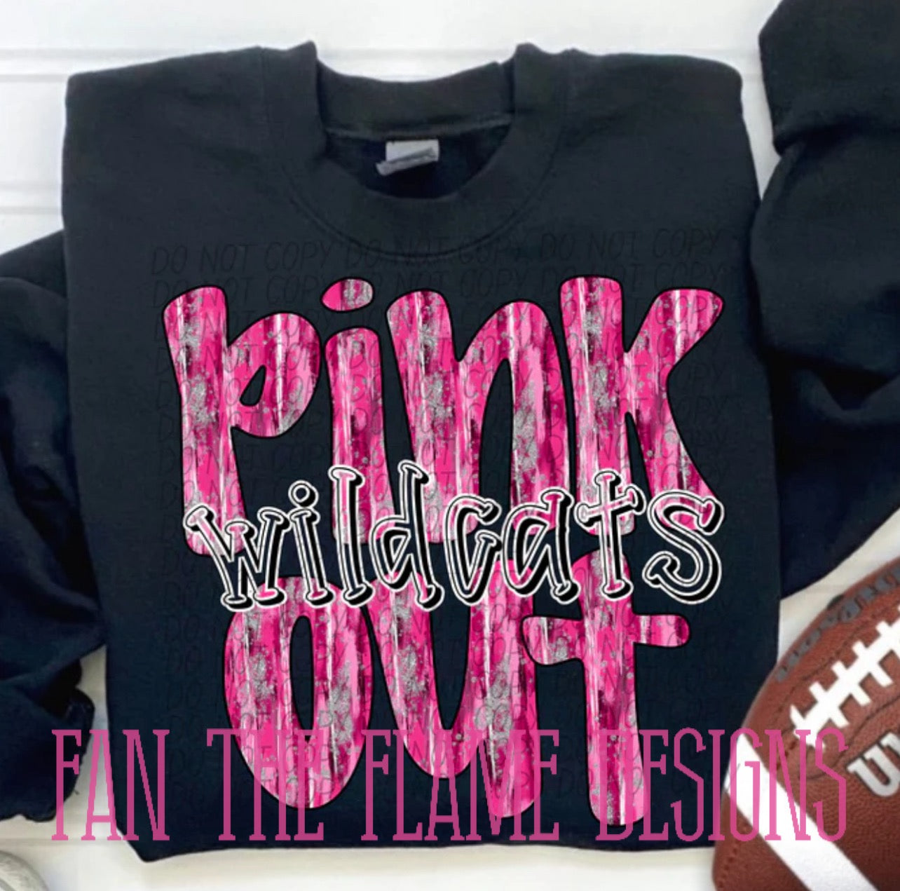 Pink Out Mascot tee/sweatshirt