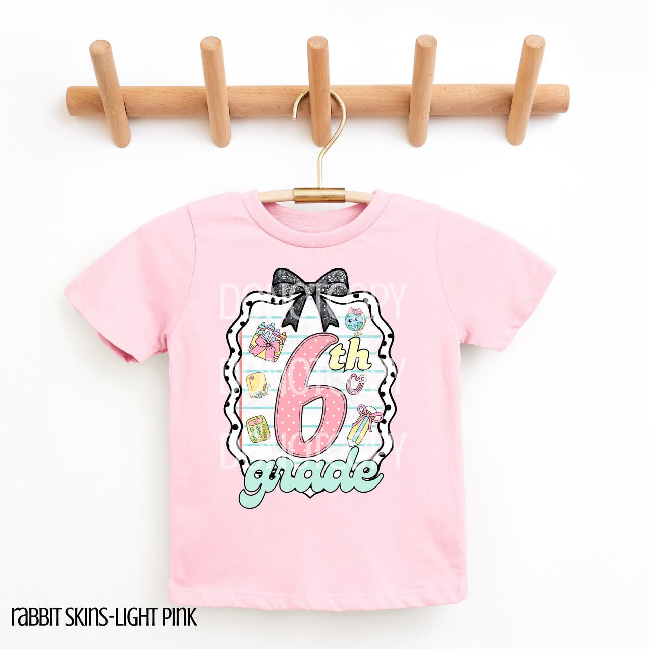 Grade Level frame with black bow Tee/Sweatshirt