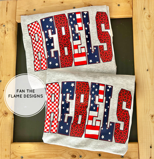 Red, White & Blue Rebels