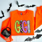 Halloween font tee/sweatshirt