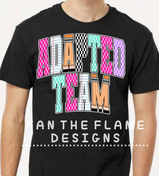 Adapted Team Tee/Sweatshirt