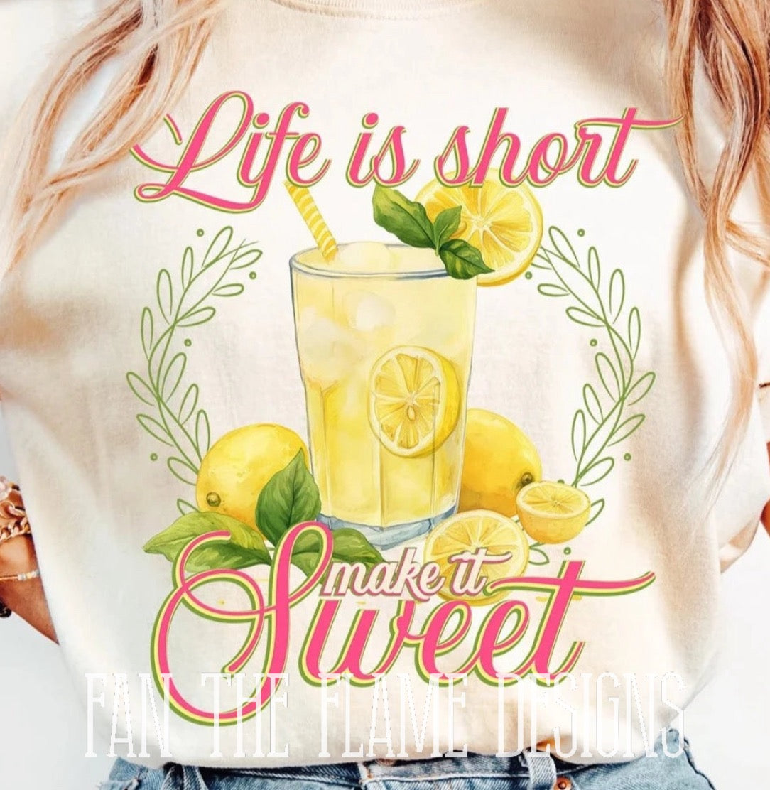 Life is short tee/sweatshirt