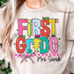 Personalized grade level tee/sweatshirt