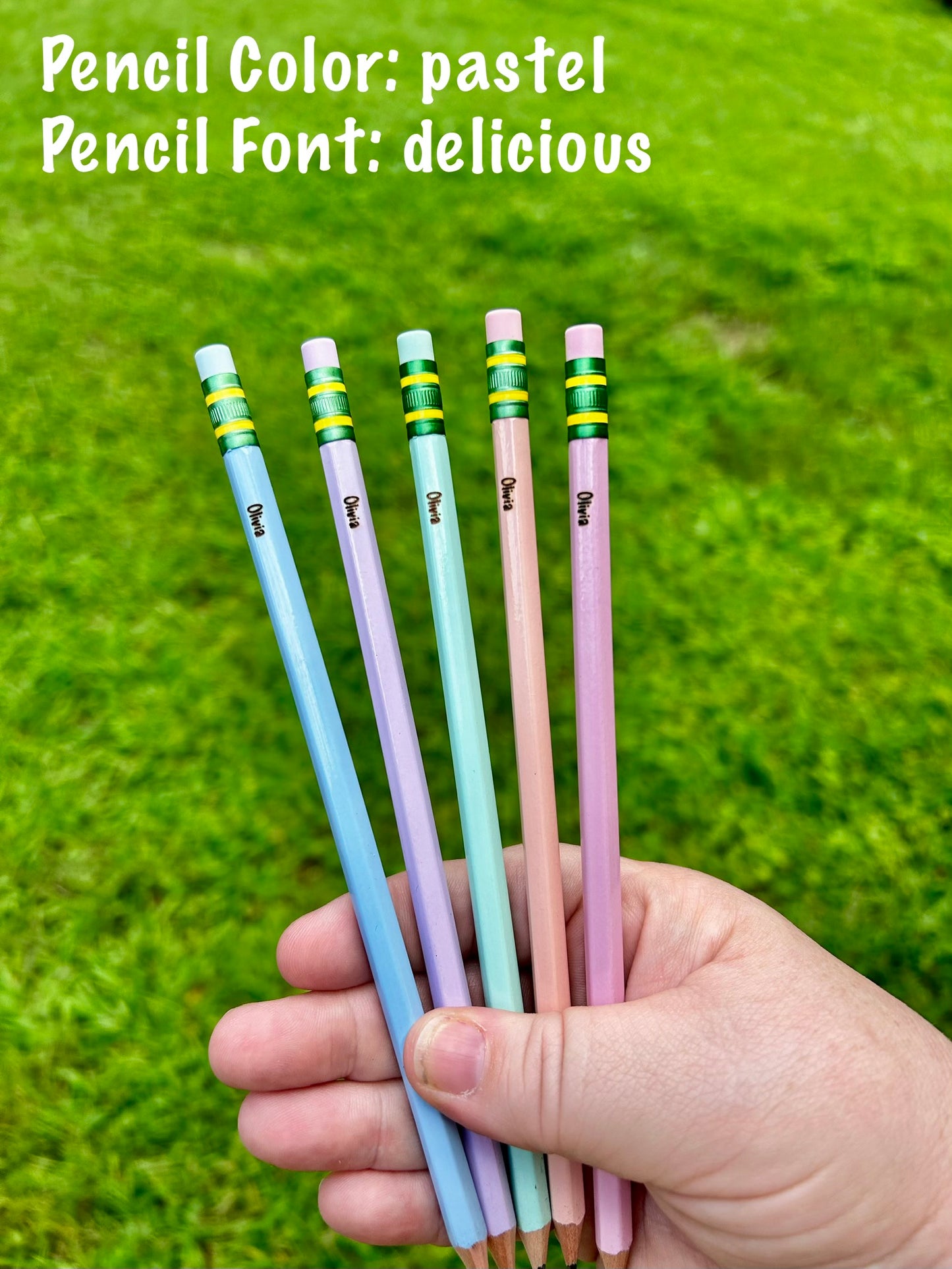 Custom Engraved Pencils