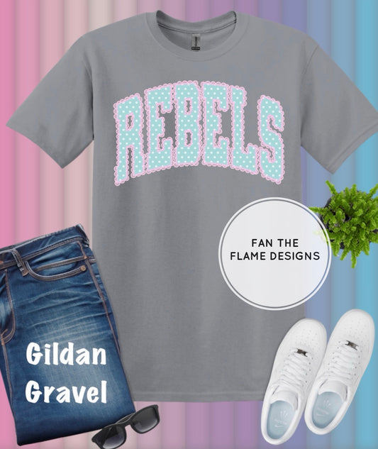 Polka Dot Lace Rebels Short/Long/Sweatshirt