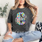 Colorful Leopard Letter Mascots tee/sweatshirt