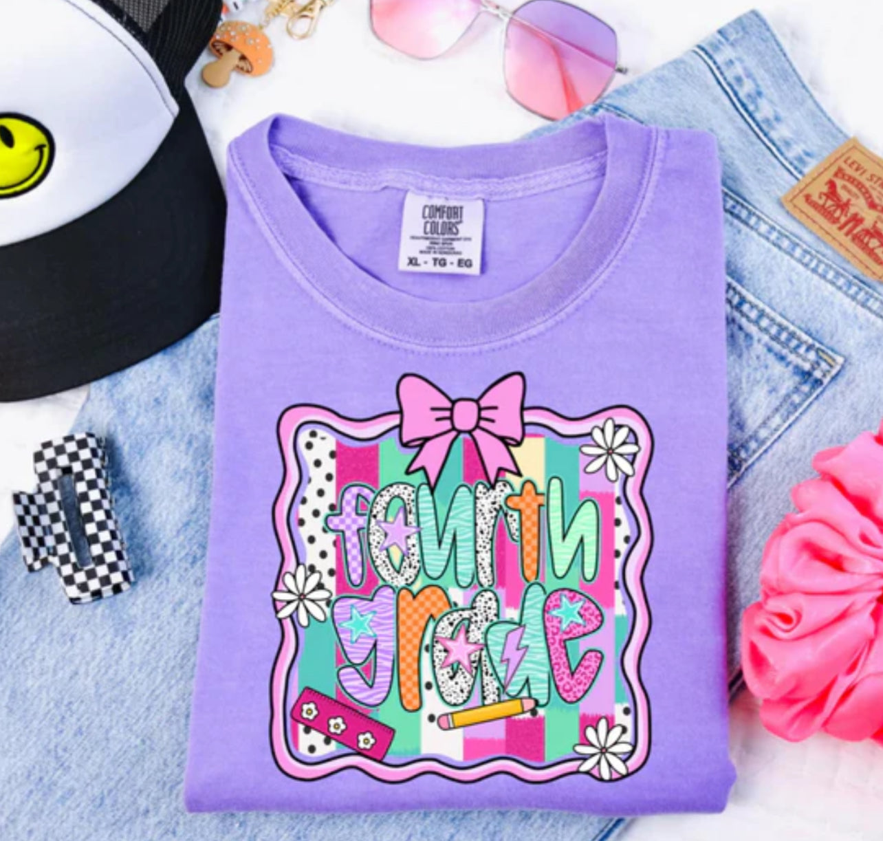 Preppy frame for grade levels Tee/Sweatshirt