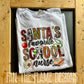 Santas Favorite School Nurse Short/Long Tee or Sweatshirt