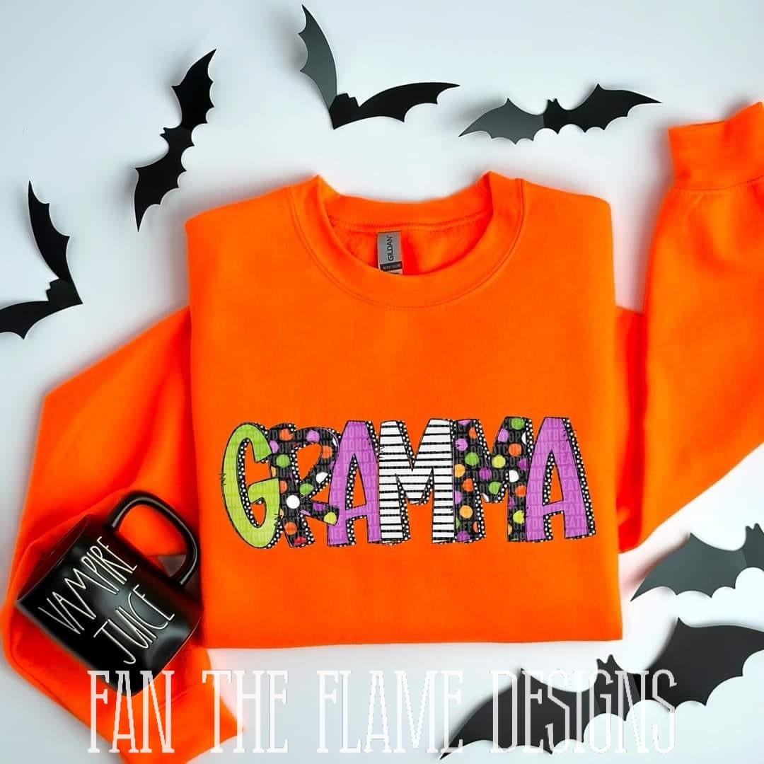 Halloween font tee/sweatshirt