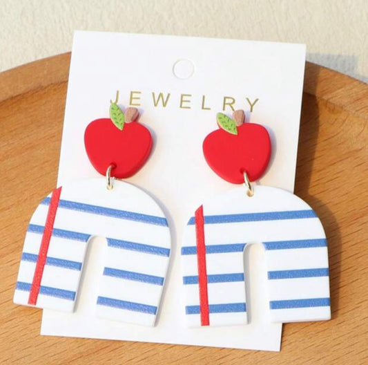 Teacher Arched Dangle Earrings