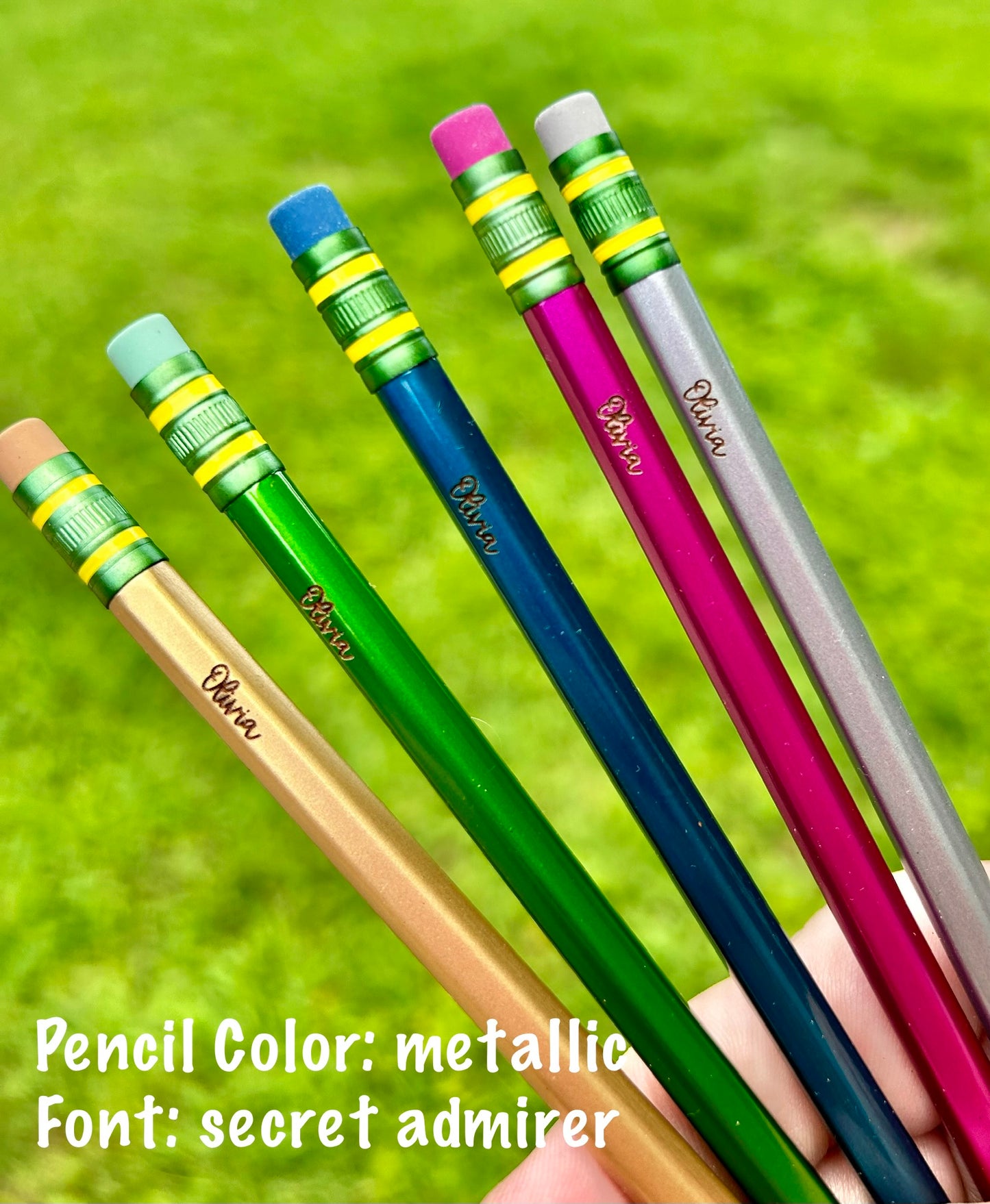 Custom Engraved Pencils