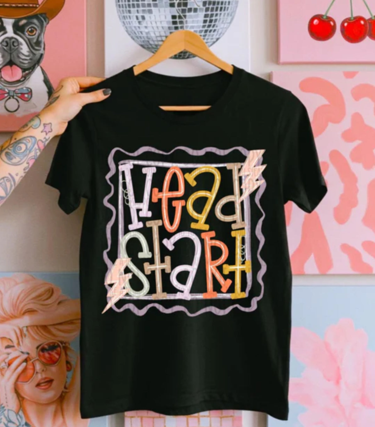 School Doodle Stamp tee/sweatshirt