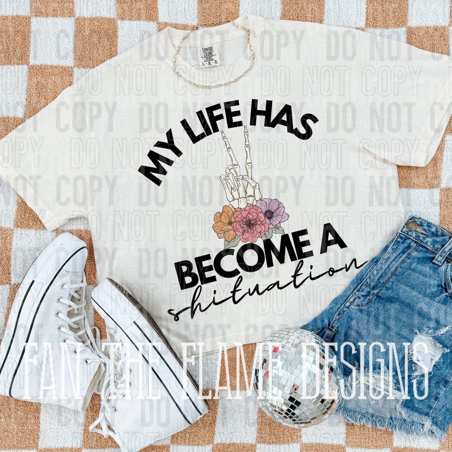 My life has become a situation tee/sweatshirt