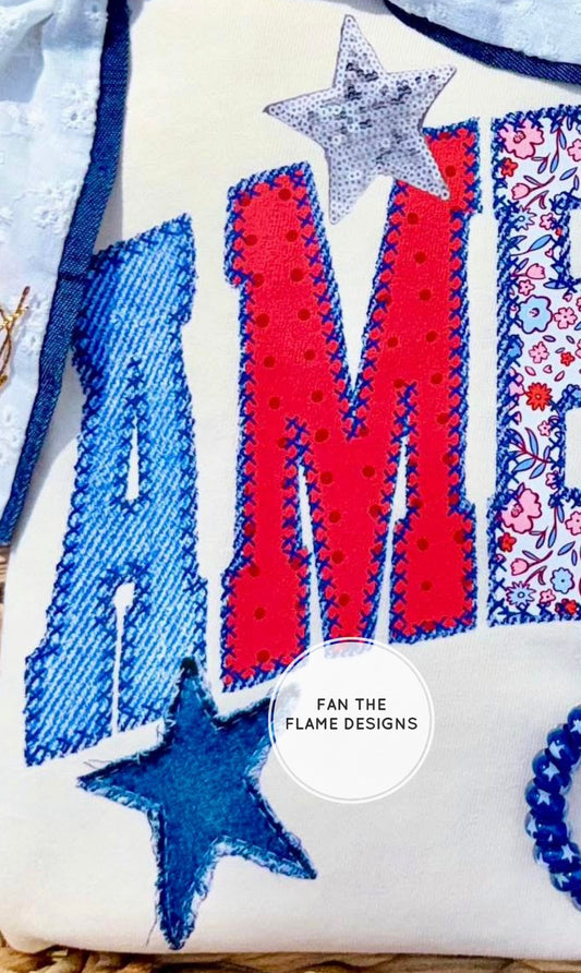 America (in 3d - check out those details)