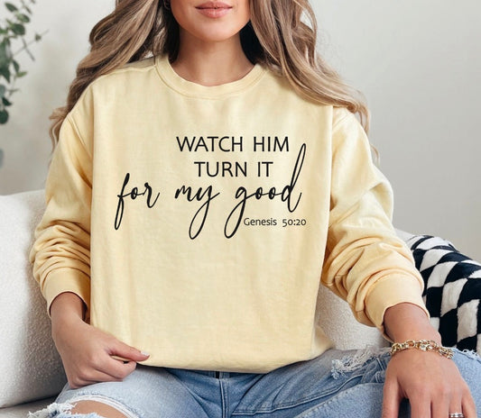 Watch Him Short Sleeve Tee