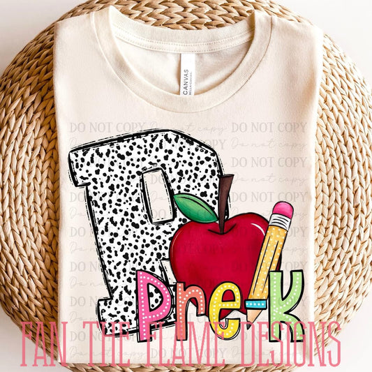 Grade Level Dalmation tee/sweatshirt